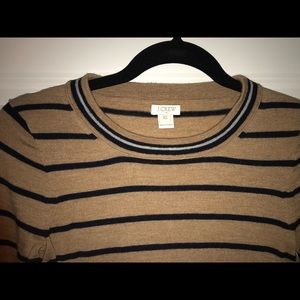 J Crew striped sweater